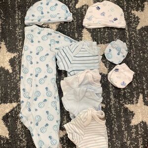 0-3M Baby Boy BLUE Bundle